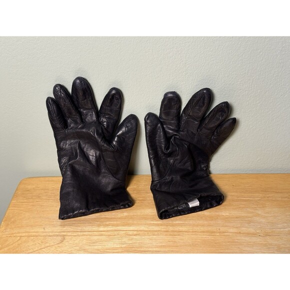 Thinsulate Leather Gloves Women Size L -Black,  Soft, Lined, Insulation 40 Gram - Picture 2 of 4